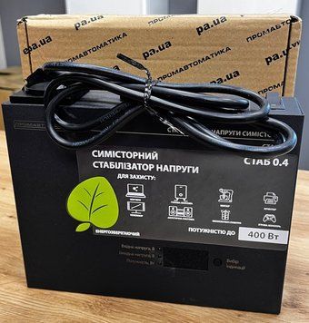 Стабілізатор напруги СТАБ 0.4 кВт/16 ступ. (симісторний) СТАБ04 фото