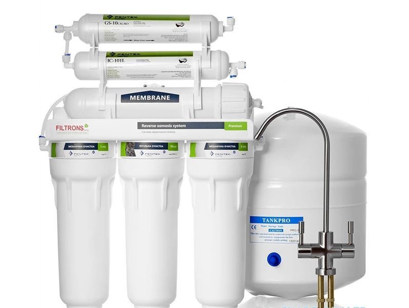 Система зворотного осмосу Filtrons Premium RO-6-BP ROPREMIUM6-BP фото Система зворотного осмосу Filtrons Premium RO-6-BP ROPREMIUM6-BP фото