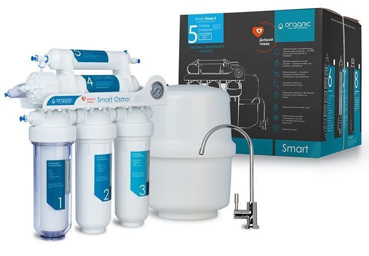 Система зворотного осмосу Organic Smart Osmo 5 SOSMO5 фото