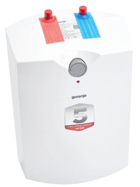 10 л. Бойлер маленький Gorenje GT 10 U / на кухню, ПІД мийку 298361 фото 10 л. Бойлер маленький Gorenje GT 10 U / на кухню, ПІД мийку 298361 фото