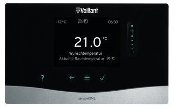 Програмований погодозалежний регулятор Vaillant sensoHOME VRT 380/2 10045486 фото