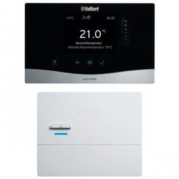 Бездротовий програмований погодозалежний регулятор Vaillant sensoHOME VRT 380f 20260960 фото