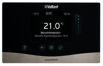 Програмований погодозалежний регулятор Vaillant sensoCOMFORT VRС 720 20260920 фото