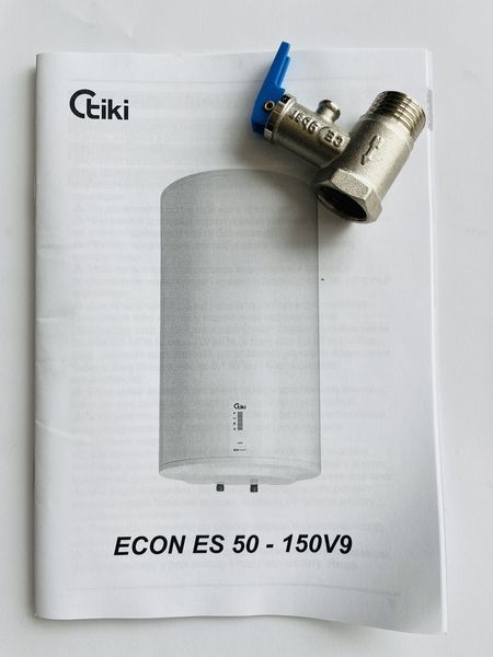 50 л. Бойлер Tiki Gorenje Econ ES 50 V9 (GBF SM) сухий тен 700156 фото
