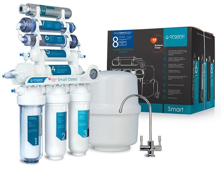 Система зворотного осмосу Organic Smart Osmo 8 SOSMO8 фото