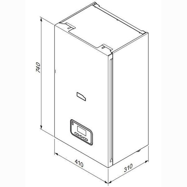 Електричний котел Protherm Ray (Скат) 24KE/14 EU (380 В) / 0010023676 10023676 фото Електричний котел Protherm Ray (Скат) 24KE/14 EU (380 В) / 0010023676 10023676 фото