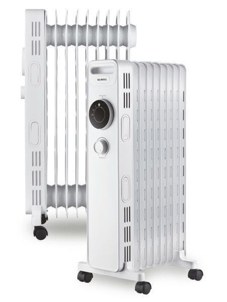 Масляний обігрівач Kumtel KUM-1225S White (2000 Вт/20 м2) 6820137 фото