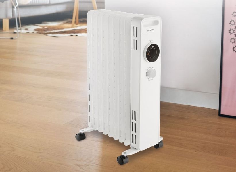 Масляний обігрівач Kumtel KUM-1225S White (2000 Вт/20 м2) 6820137 фото